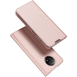 Xiaomi Redmi Note 9T Dux Ducis Skin Pro Flip Stand Case Rose Gold
