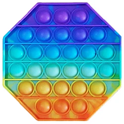 Παιχνίδι κατά του στρες Anti Stress Push Pop Bubble / Sensory Toy / Autism / Special Needs Stress Relief / Polygon Rainbow (oem)