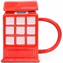 London Phone Booth Ceramic Mug  (oem)