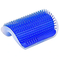 Βούρτσα χτένα μασάζ για γάτες Catit self groomer with catnip color blue (oem)