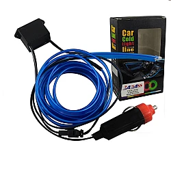 Decorative Light Car Flexible Cold Light Line Wire 2.0 m With Car Charger (oem)
