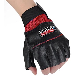 Universal Γάντια Ποδηλασίας / Bicycle Gloves Sport Technal Wear Red Black One Size (oem)