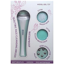 Βούρτσα καθαρισμού προσώπου Gimberley GBL-737 Face Cleansing Brush Green