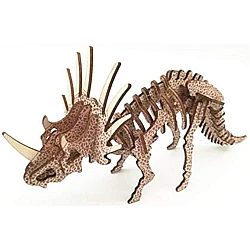 Puzzle 3D ξύλινος δεινόσαυρος Puzzle 3D Wooden Dinosaur Educational Gift Toy A-158 (oem)