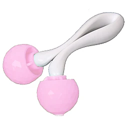 Συσκευή Μασάζ Body Roller PrettyCious Massager White Pink (oem)